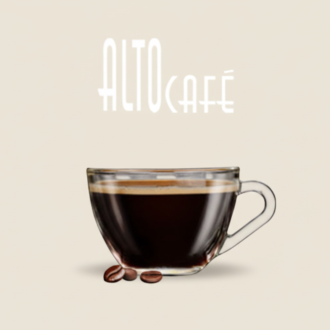 Square Capsule Espresso Coffee Alto Cafe with 100 capsules - Caffe D'Italia