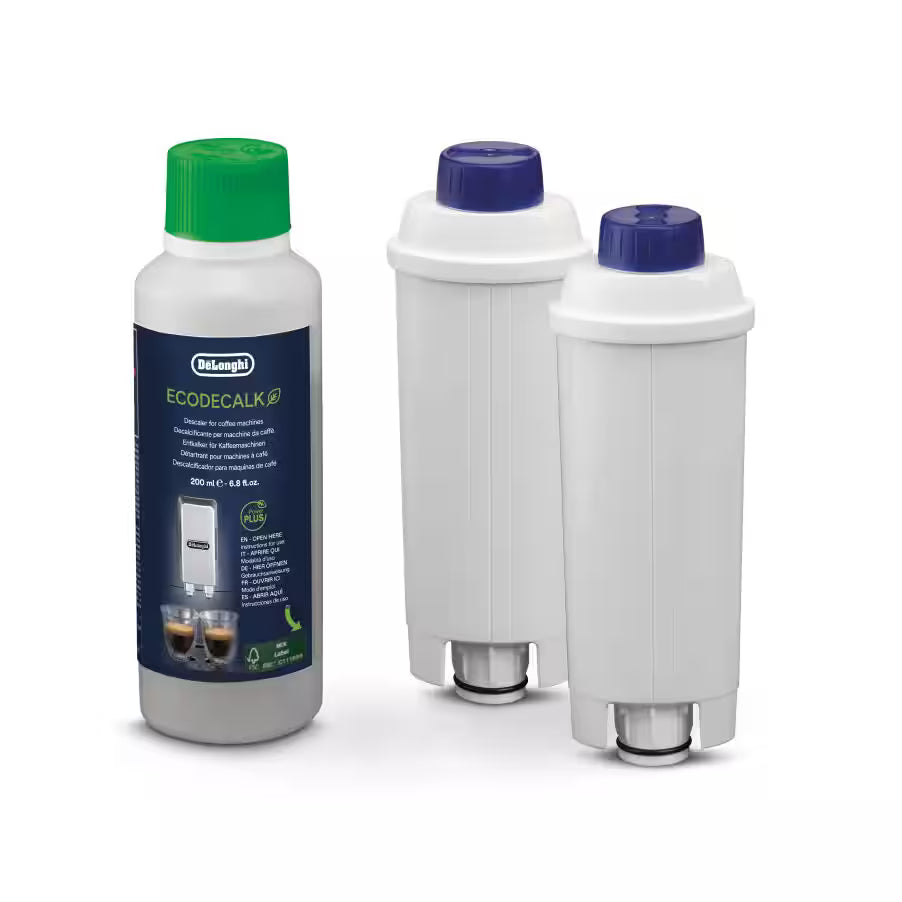 Delonghi - Value Pack - 200ml Descaler & Water Filter for coffee machines