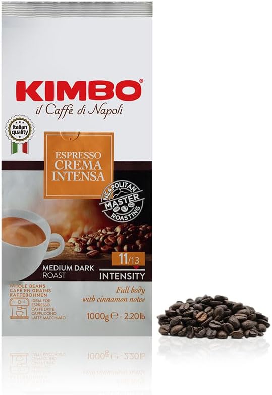 Kimbo Espresso Crema Intensa Medium Roast 1 Kg