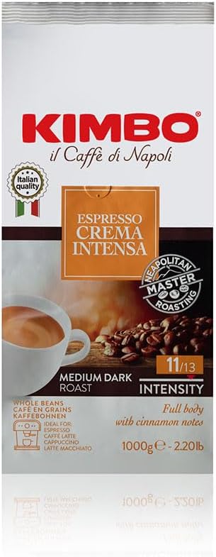 Kimbo Espresso Crema Intensa Medium Roast 1 Kg