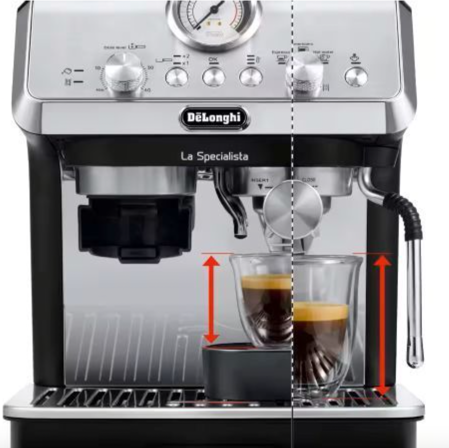 Delonghi La Specialista Arte Compact Manual Bean to Cup espresso coffee machine