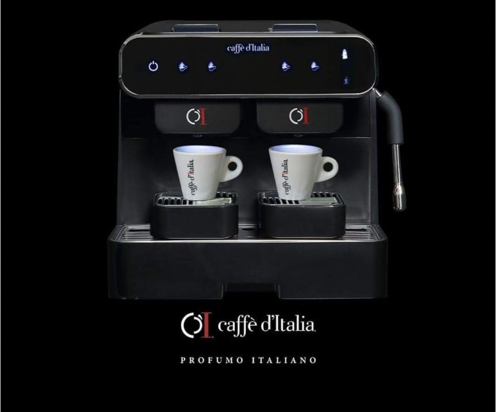 Coffee Machine Capsule Duo with steam and hot water