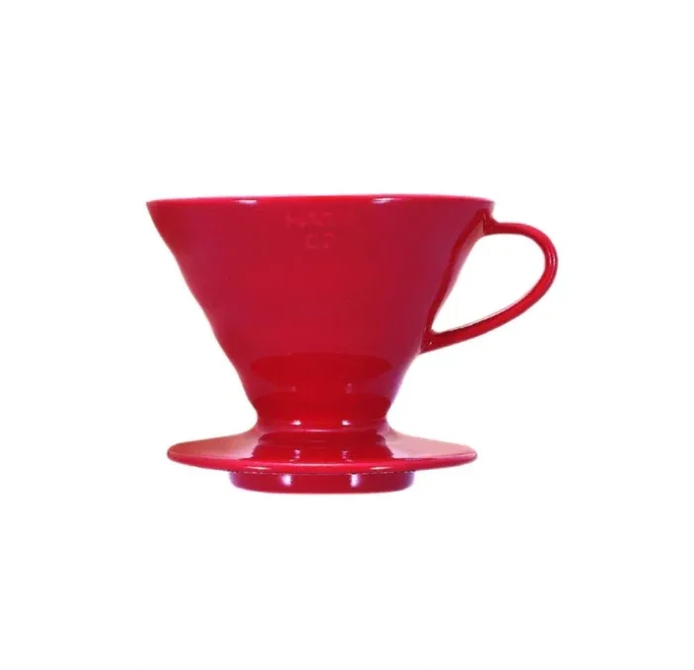 Hario V60 Ceramic Coffee Dripper Red 02