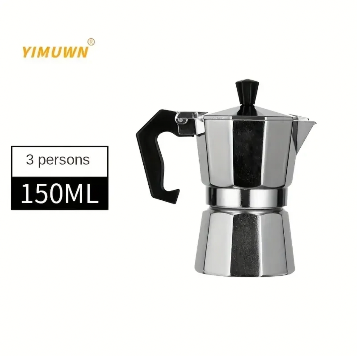 PEZZETTI ITALEXPRESS ALUMINIUM MOKA POT - ITALY