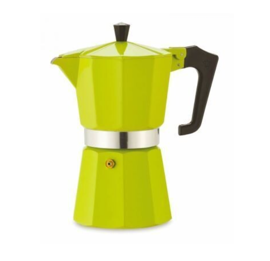 PEZZETTI ITALEXPRESS ALUMINIUM COLOR MOKA POT - ITALY