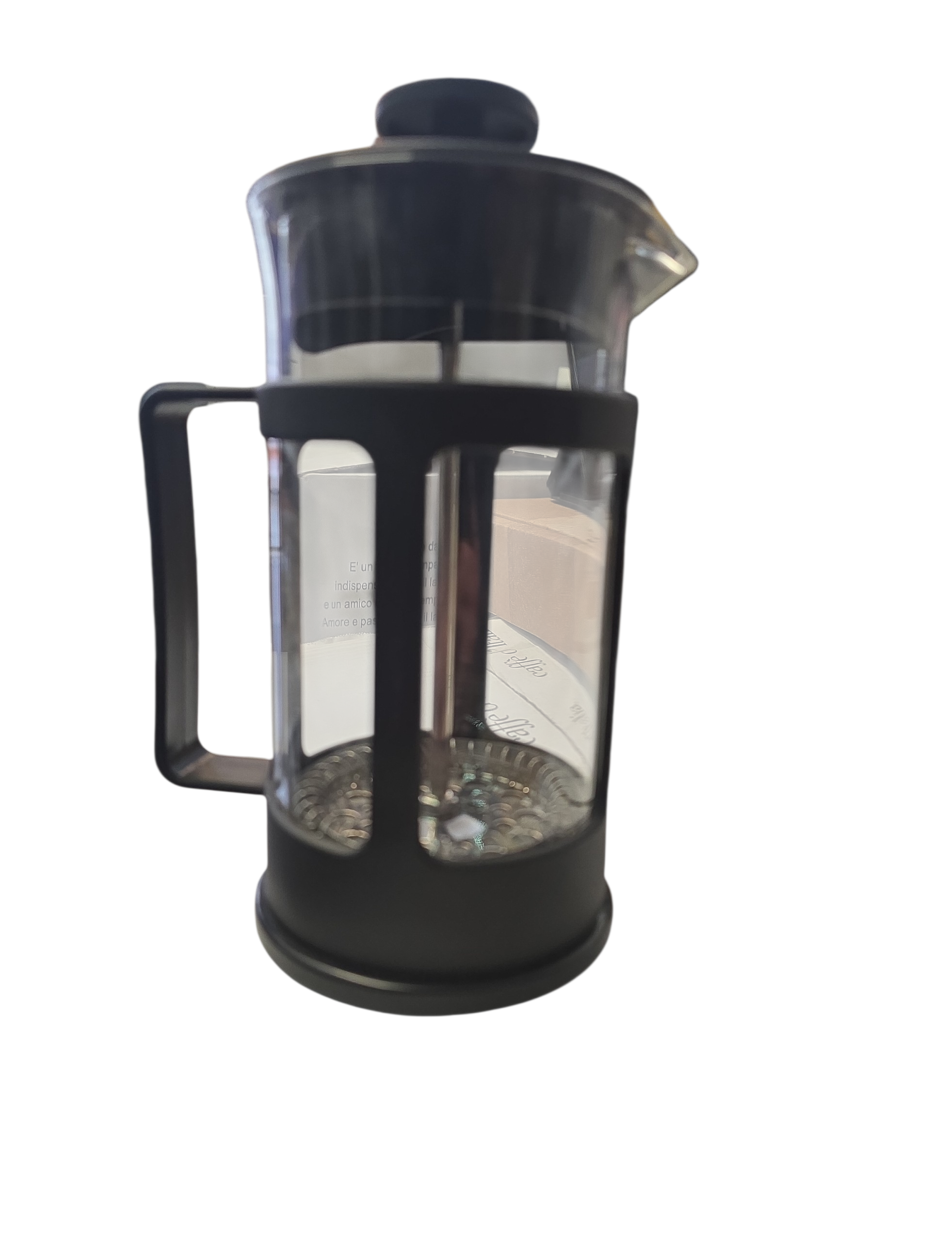 French press 350ml Plastic Black