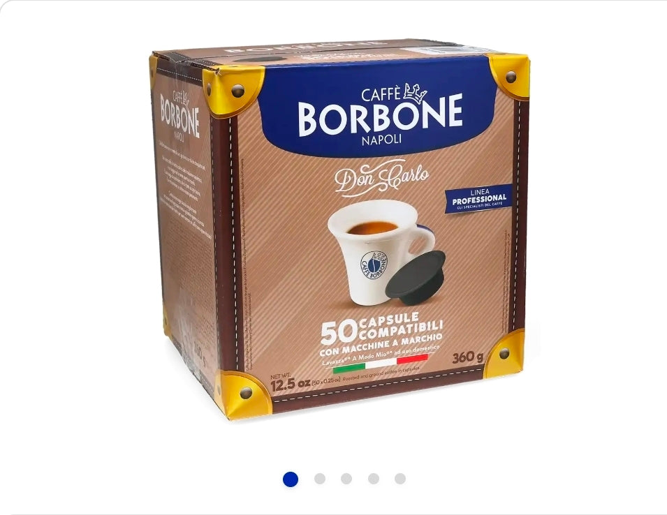 Modo Mio Compatible Lavazza | 50 Pack | Caffe Borbone